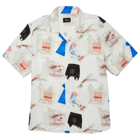 Huf Ανδρικό πουκάμισο Merida Resort Shirt